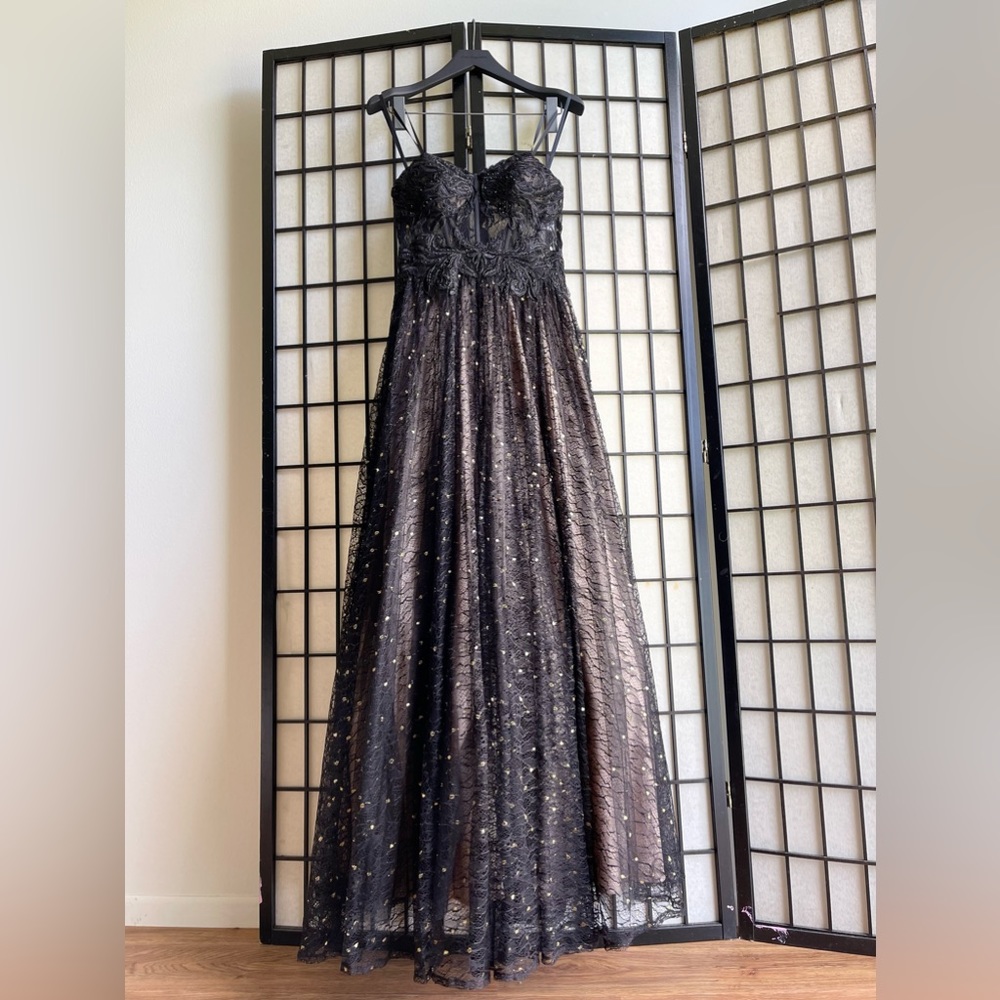 Strapless Tulle Dress
